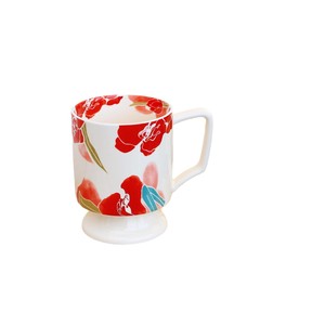 Taza de Café de Porcelana Retro Iris con Base Alta, para Té de la Tarde, Capuchino, Recuerdo, Estilo Antiguo, Apta para Microondas y Lavavajillas - Product Image 5