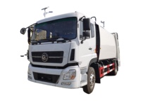 Camion à ordures compacteur diesel manuel robuste et haute compression CLW 20CBM 4x2 |   Solution de gestion des déchets de qualité industrielle