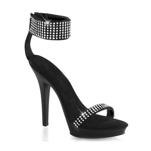 Botas de tacón transparentes de cristal de 5 pulgadas (13 cm) para exteriores, para bailarinas exóticas, zapatos de club, para espectáculos de <span class=keywords><strong>striptease</strong></span>, para desfiles de modelos, para el verano. - Product Image 1