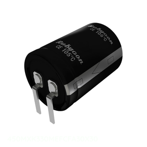 ตัวเก็บประจุแบบสแนป th 330 UF 330 uF 20% 450V ฝาครอบรูผ่านช่องผู้ผลิต - Product Image 1