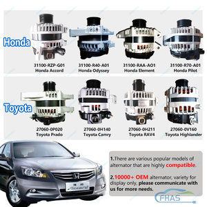 <span class=keywords><strong>Alternador</strong></span> 11775N 12v 130a OEM 11775N 104211-8520 31100-RV0-A11 31100-RV0-305 para <span class=keywords><strong>Honda</strong></span> <span class=keywords><strong>Odyssey</strong></span> 3.5L V6 2014-2017 - Product Image 4