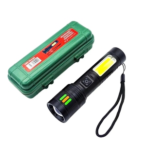 Bán buôn mới ngoài trời ánh sáng trắng Đèn pin Laser hộ gia đình không thấm nước siêu điện đêm tuần tra đèn pin - Product Image 6