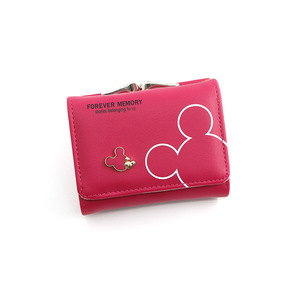 Femmes Portefeuille Court En Cuir PU petit <span class=keywords><strong>Femme</strong></span> Court <span class=keywords><strong>Monnaie</strong></span> Fermeture À Glissière Sac À Main Titulaire de la <span class=keywords><strong>Carte</strong></span> De Crédit - Product Image 6