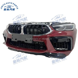 Para <span class=keywords><strong>BMW</strong></span> Serie 8 <span class=keywords><strong>M8</strong></span> F91 F92 F93 Kit de carrocería con rejilla de parachoques de coche Iluminación de coche Tanque de agua Condensador Ventilador electrónico-Nueva condición - Product Image 3