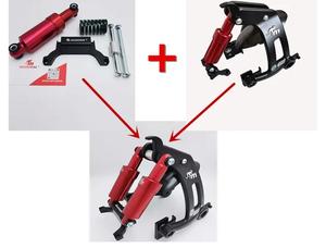 <span class=keywords><strong>Monorim</strong></span> DMXR para Ninebot MAX G30, Suspensión <span class=keywords><strong>Trasera</strong></span> para Scooter Eléctrico, Amortiguador Doble Mejorado y Modificado, Accesorios - Product Image 6