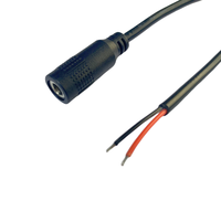 Câble d'extension d'alimentation avec connecteur DC 5,5*2,1 mm, prise mâle vers prise femelle, pour la surveillance CCTV, les lettres publicitaires LED