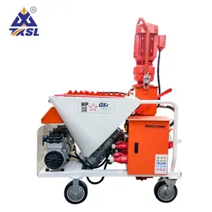 高效SPT500全自动干粉砂浆水泥喷涂机每小时4立方米