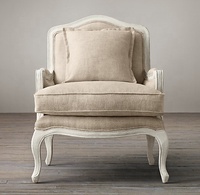 2024 chaise de bras à l'ancienne chaise artisanale fauteuil de loisirs en bois pour salon