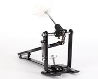 Pédale de grosse caisse en alliage d'aluminium pour instrument de musique, pédale simple pour grosse caisse, batte d'entraînement, accessoires de batterie jazz