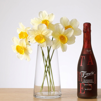 Vente en gros de fleurs artificielles en plastique pour le printemps, tiges de narcisses en vrac, petites fleurs artificielles pour les fleuristes, les revendeurs, l'artisanat et la décoration de la maison