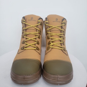 Stivali di Sicurezza da Miniera in Nabuk per Uomo, Stile Australiano, Resistenti all'Olio, <span class=keywords><strong>Scarpe</strong></span> di Sicurezza <span class=keywords><strong>Dielettriche</strong></span> per Estate e Inverno - Product Image 4