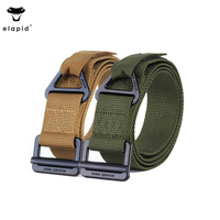 Ceinture de sport réglable en métal pour la chasse et la randonnée, ceinture en nylon pour hommes, ceinture tactique d'extérieur