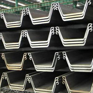 ราคาคลังสินค้า500*450มม. ชนิด U Z ท่อตอกเสาเข็มคาร์บอนต่อตัน Larsen Cold Roll Form Mill - Product Image 6