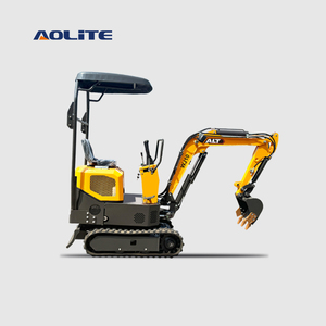 Hot <strong>Sales</strong> AOLITE ALT CE China 1ton <strong>Mini</strong> Micro Rubber Crawler <strong>Excavator</strong> Compact Small Diesel Tractor Caterpillar Digger <strong>Excavator</strong>