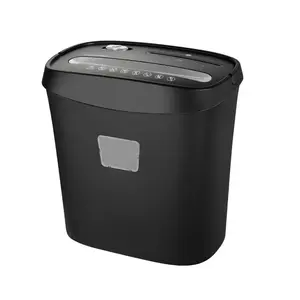 Maxshred 10-2 Elektrische Papier Shredder Niveau 3 Vertrouwelijkheid Kantoor Thuis Commerciële Desktop Papier Bestand Kleine Shredder