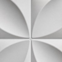 Panneau mural en PVC imperméable de style français européen moderne, trèfle à quatre feuilles 3D, installation facile, pour appartement, couloir, maison