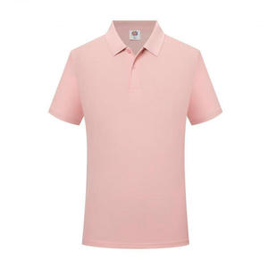 Polo de Manga Corta para Hombre, Transpirable, de Punto, con Cuello Camisero, Color Sólido, Informal, Uniforme de Golf, Logotipo Personalizado - Product Image 1