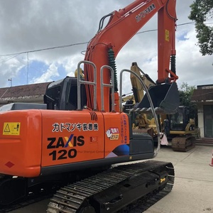 Excavatrice sur chenilles d'occasion Hitachi ZX120 d'origine japonaise 12 tonnes – Vente de modèles ZX120, ZX130, ZX120-6, ZX200, ZX240, ZX350-5 - Product Image 4