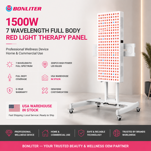 Panel <span class=keywords><strong>de</strong></span> Terapia <span class=keywords><strong>de</strong></span> Luz Roja <span class=keywords><strong>de</strong></span> Cuerpo Completo <span class=keywords><strong>de</strong></span> 1500W, Dispositivo <span class=keywords><strong>de</strong></span> Terapia LED Infrarroja <span class=keywords><strong>de</strong></span> 7 Longitudes <span class=keywords><strong>de</strong></span> Onda para Bienestar, Fitness y Recuperación - Product Image 2