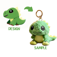 Porte-clés en peluche personnalisé, porte-clés sur mesure, créez votre propre design, fabricant professionnel de jouets en peluche