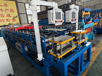 Ligne de production entièrement automatique d'équipements de formage à froid pour panneaux métalliques à joint debout