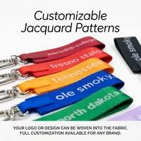 Dragonne tactique en nylon de 44 mm de large avec porte-clés, lanière courte en tissu jacquard personnalisée pour cadeau promotionnel – Vente en gros