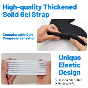 화학 요법 냉각 아이스 팩 장갑 손목을 보호하고 손 부종 제거 핫 & 콜드 팩 솔리드 젤 장갑. - Product Image 6