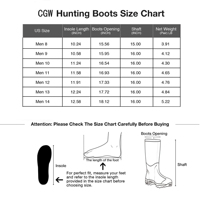 Bricoleurs OEM, bottes de randonnée en caoutchouc étanches, pour hommes, CAMOUFLAGE de pluie, chasse à la boue, bottes de randonnée en néoprène