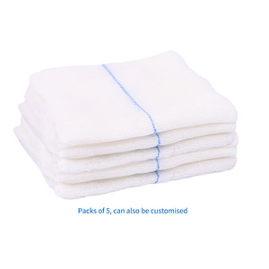 Venta Directa de Fábrica: Gasa Absorbente Desechable Médica Quirúrgica con Línea Azul Detectable por Rayos X - Product Image 5