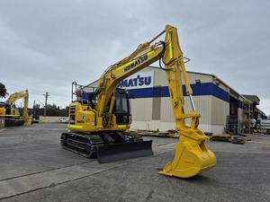 Excavatrice sur chenilles Komatsu PC138US d'origine, 13 tonnes, avec lame avant, excavatrice hydraulique Komatsu PC138US - Product Image 5