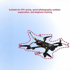 Dron FPV de Largo Alcance de 6S y <span class=keywords><strong>5</strong></span> Pulgadas, Kit Completo con Motor sin Escobillas de 1300KV, ESC 4 en 1 de 55A, Transmisor de Video VTX de 2W, Quadcopter RC - Product Image 4