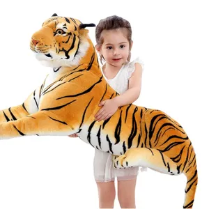 Good quality lifelike tiger plush toy