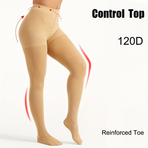 Medias Térmicas Gruesas Opacas hasta la Cintura, 120D, de Terciopelo, Moldeadoras, para Invierno - Product Image 5