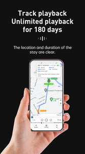 Organisateur de clés rondes avec traqueur GPS suivi caché pour enfants en temps réel google map appareil GPS de voiture - Product Image 6