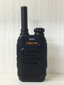 Chierda TC38 Walkie Talkie nirkabel, pemancar jarak jauh profesional genggam radio dua arah hitam - Product Image 3
