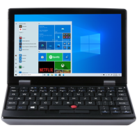 Harga Pabrik PIPO W7 Intel J4125 Komputer Mini Notebook Genggam 7 Inci untuk Sekolah dan Laptop Kantor