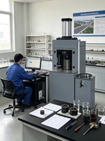 Gyratory Compactor Asphalt Mixture Compaction Testing Machine Laboratory Test Equipment ASTM D6925 AASHTO T312