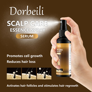 Spray Natural de Cúrcuma para el Tratamiento del Cuero Cabelludo, Esencia a Base de Plantas para el Crecimiento del Cabello, Cuidado del Cuero Cabelludo, Fortalece las Raíces del Cabello - Product Image 4