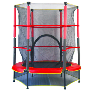 Trampolín Infantil <span class=keywords><strong>de</strong></span> Interior, Combinado, <span class=keywords><strong>de</strong></span> PVC, Trampolín Redondo con Red <span class=keywords><strong>de</strong></span> Protección - Product Image 6