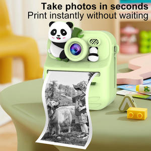 Fotocamera Istantanea Portatile per Bambini con Schermo HD 2.4 Pollici 720p, Fotocamera Digitale CMOS a Forma di Cartone Animato, Ottimo Regalo per Bambini, Garanzia <span class=keywords><strong>1</strong></span> <span class=keywords><strong>Anno</strong></span> - Product Image 6