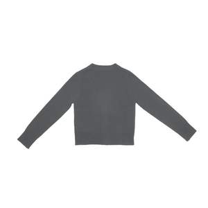 OEM Custom Women's Fashion Cardigan Thin Wool-Cashmere Long Sleeves Vee Neck Regular Fitting Chinese Style for Autumn Season - Product Image 6