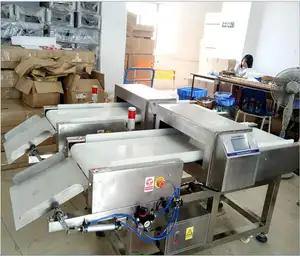High Sensitive Food Packaging Industry Line Metal Detector Machine With Rejection Function