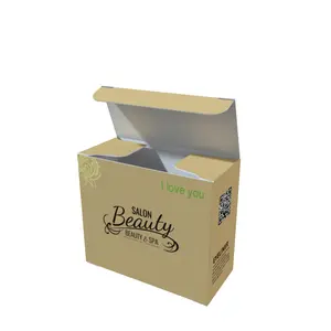 Wholesale OEM Factory Custom Printed Brown Kraft Paper Eco Friendly Soap Bar Packaging Box Cosmetic Packaging for Salon