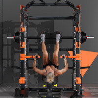 Máquina multifuncional Smith Cable Crossover Smith Power Rack Squat Machine Equipo de fitness