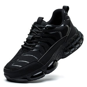 Chaussures de sécurité pour hommes 695 avec embout en acier, anti-écrasement et anti-perforation, chaussures de travail anti-éclaboussures - Product Image 2