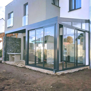 Pergola de jardin d'hiver à cadre en aluminium bon marché, 2 à 20% de réduction, véranda extérieure en verre trempé pour balcon - Product Image 6