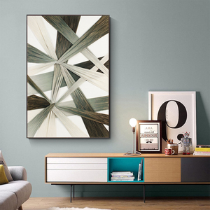 Abstract Handmade Mixed Materials <strong>Fiber</strong> Textured Wall Art Decoration Luxury 3D Fabric Artwork <strong>Painting</strong> for Hotel Wall Decor - Product Image 5