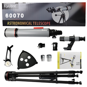 Telescopio astronómico ZHANJING 60070AZ con distancia focal de 600mm telescopio profesional compacto de apertura de 70mm para principiantes - Product Image 5