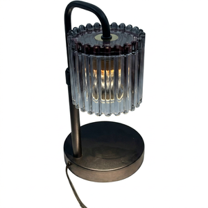 Lámpara de Escritorio Minimalista de Latón con Brazo Ajustable, Luz LED Blanca Cálida para Dormitorio, 2700K, 25000 Horas de Duración - Product Image 1