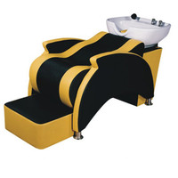 Kisen – fauteuil de massage du dos pour lavage des cheveux, lavage des cheveux avec lavabo et évier